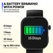 2.03 inch HD Display Aluminum Nacigation Crown Voice Calling HiFi bluetooth Phone Calls  and Fitness Tracking Smart Watch Black