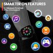 2.15 inch Ultra-large 415*505pixels HD AMOLED 24H Rate SpO2 Hifi bluetooth Phone Call BT5.2 Smart Watch Silver