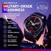 Zeblaze Vibe 7 Pro 1.43 inch AMOLED Display HiFi Phone Calls Grade Toughness Smart Watch 400mAh SpO2 Oxygen Rate Silver gray