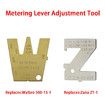 12 PCS Carburetor Adjustment Tool Carb Adjusting Kit with ZT-1 500-13 Metering Lever Tool for 2-Cycle Small Engine Replace for Poulan Husqvarna STIHL Echo Trimmer Weedeater Chainsaw