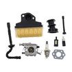 Chainsaw Carburetor Air Filter Ignition Coil Fuel Line Tune Up Kit for Stihl 021 023 025 MS210 MS230 MS250 Replace Walbro WT286