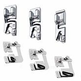Hemming Foot Kit 6Pcs Hemmer Foot Sewing Machine Presser Foot Hemmer for Brother Singer Janome Low Shank Sewing Machine Use Rolled Hem Presser Foot