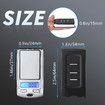 Mini Portable Gram Scale 200g/ 0.01g Mini Digital Pocket Scale Car Key Shape Electronic Scale with Battery for Jewelry, Food (1 Piece)