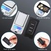 Mini Portable Gram Scale 200g/ 0.01g Mini Digital Pocket Scale Car Key Shape Electronic Scale with Battery for Jewelry, Food (1 Piece)