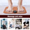 3D EMS Foot Massager Pad Calf Foot Automatic Mat Relaxes Muscles USB Charging
