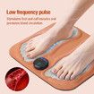 3D EMS Foot Massager Pad Calf Foot Automatic Mat Relaxes Muscles USB Charging