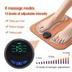 3D EMS Foot Massager Pad Calf Foot Automatic Mat Relaxes Muscles USB Charging