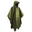 Waterproof Hooded Rain Poncho for Men Women Poncho for Outdoor Activities Camping Fishing,Green