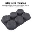 Hamburger Bread Mould, Silicone, Round, 10 cm Diameter - for Bread, Burger Bread and Muffins Kitchen Tool