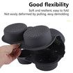Hamburger Bread Mould, Silicone, Round, 10 cm Diameter - for Bread, Burger Bread and Muffins Kitchen Tool