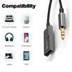 Bluetooth 5.3 to Aux Adapter for Car for Hands-Free Calls, Voice Navigation, Phone Music