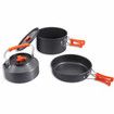 Camping Cooking Set, Non-Stick Lightweight Camping Pots and Pans Set Outdoor Cooking & Picnic