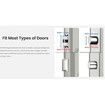 Portable Door Lock Home Security Door Lock Travel Lockdown Locks for Additional Safety and Privacy Perfect for Traveling Hotel Home Apartment College