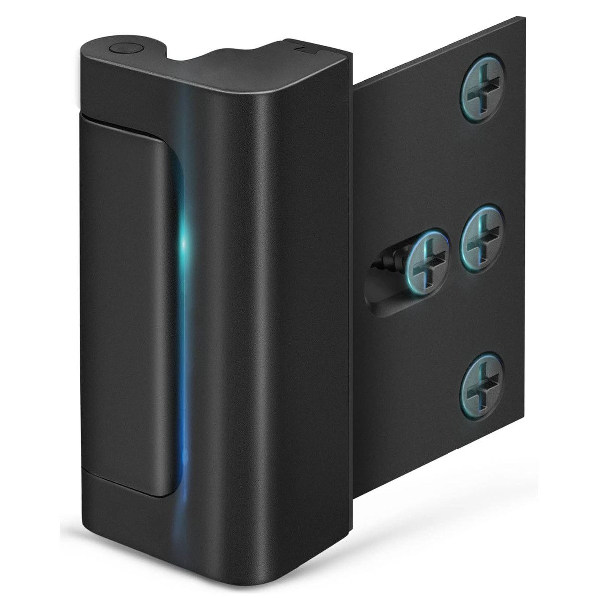 Home Security Door Reinforcement Lock - Child Proof High Security Door Lock Front Door Locks for Kids Safety Withstand 800 lbs Top Door Latch Lock Flip Door Guardian