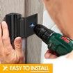 Home Security Door Reinforcement Lock - Child Proof High Security Door Lock Front Door Locks for Kids Safety Withstand 800 lbs Top Door Latch Lock Flip Door Guardian