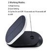 Solar Air Pump with USB Charging 3 Working Modes Pond Aerator Fishing Bubble Oxygenator Aquaponics Aquaculture Hydroponics Bubbleponics