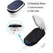 Solar Air Pump with USB Charging 3 Working Modes Pond Aerator Fishing Bubble Oxygenator Aquaponics Aquaculture Hydroponics Bubbleponics