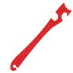 28cm PP Oven Rack Push Pull Tool with Longer Handle, Shelf Puller for Air Fryer Toaster Ovens and Kitchen Oven