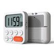 Kitchen Timer for Cooking, Magnetic Timer Clock with Large LCD Display, 3 Level Volume, Shortcut Setting, Digital Timer for Kids and Classroom Teachers