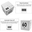 Kitchen Timer, ADHD Timer, Productivity, Workout, Classroom Flip Timer, for Study, Management Settings,White