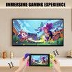 Replacement Controller for Switch Compatible with Switch Lite OLED with Wake-Up Screenshot Feature