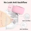 Electric Breast Pump Hands Free, 2 Portable Wearable Breast Pumps for Breastfeeding, 4 Modes and 12 Suction Levels, Pink