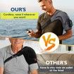Cordless Shoulder Heating Pad, Heated Shoulder Wrap Massager with Vibration for Rotator Cuff, Frozen Shoulder Relax