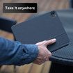 Magnetic Keyboard iPad 11inch Slim Cover Multi Touch Trackpad 3 Brightness Levels Wireless Bluetooth Smart Case Black Protective