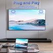 Wireless HDMI Transmitter and Receiver TTQ Wireless HDMI Extender 4K Supported 1080P HD Video Output for PC/Laptop/Camera/HDTV/Projector/TV Box