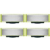 4 Pack Replacement Blades,Compatible With Norelco One 1 Blades Suitable Spare Blades QP210/80 QP2515 QP2520 QP6510 QP6530