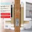 Smart Lock - Keypad Keyless Entry Door Lock - Biometric Fingerprint Smart Door Lock - Passcode Code Door Lock - Digital Door Lock - Door Knob - Door Lever - Deadbolt Alternatives