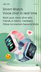 Kids smart watch 1.69 HD Screen, vedio call, Safety Calls, Camera, GPS,SOS,WHATSAPP,TIKTOK,FACEBOOK, Step Tracker boys and girls watch COL Blue