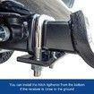 Hitch Tightener, Heavy Duty Anti Rattle Stabilizer for 1.25 inch and 2 inch Hitches, Reduce Movement from Hitch Tray Cargo Carrier Bike Rack Trailer Ball Mount, Rust Free, 1 Pack