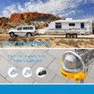Universal Coupler Lock Trailer Locks Ball Hitch Trailer Hitch Lock, Yellow
