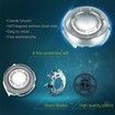 SH30 Replacement Heads for Philips Norelco Electric Shaver Series 1000,2000,3000 and S738,Easy Cut and Replace,3 Pack