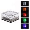 5pack Solar Brick Lights Ice Cube Light Outdoor Waterproof Paver Landscape for Garden, Pathway, Driveway, Walkway Decor