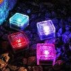 5pack Solar Brick Lights Ice Cube Light Outdoor Waterproof Paver Landscape for Garden, Pathway, Driveway, Walkway Decor