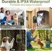 Anti Barking Devices, 15 Meters Sonic Barking Deterrent Devices Bark Box with 3 Modesfor Outdoor and Indoor Use