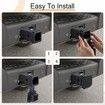 Fits for 2 inch Hitch Cover, Trailer Hitch Cover Tube Plug Insert, Car Exterior Accessories, Receiver Tube Hitch Plug