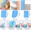 194Cake Square Pan Sets for Baking Cake Decorating 4 Springform Pans Set , Icing Tips, Cake Leveler CheeseCake Pan