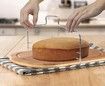 194Cake Square Pan Sets for Baking Cake Decorating 4 Springform Pans Set , Icing Tips, Cake Leveler CheeseCake Pan