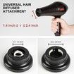 Hair Dryer Diffuser Attachment Universal: Suitable for 1.4 inch to 2.4 inch Blow Dryer, Professional Hair Dryer Diffuser Attachment for Curly and Natural Wavy Hair