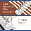 Pull Out Trousers Pants Hanger Rack Closet Wardrobe Clothes Organiser Jeans Tie Scarf Sliding Rail Storage Bar 22 Arms