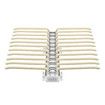 Pull Out Trousers Pants Hanger Rack Closet Wardrobe Clothes Organiser Jeans Tie Scarf Sliding Rail Storage Bar 22 Arms