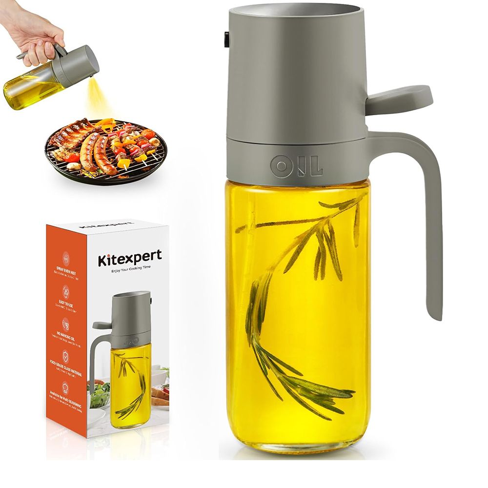 Olive Oil Sprayer for Cooking, Versatile Olive Oil Bottle for Cooking, 8.3 Fl Oz Oil Sprayer for Air Fryer, Salad, Grilling, Roasting,1 Pack
