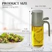 Olive Oil Sprayer for Cooking, Versatile Olive Oil Bottle for Cooking, 8.3 Fl Oz Oil Sprayer for Air Fryer, Salad, Grilling, Roasting,1 Pack