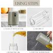 Olive Oil Sprayer for Cooking, Versatile Olive Oil Bottle for Cooking, 8.3 Fl Oz Oil Sprayer for Air Fryer, Salad, Grilling, Roasting,1 Pack