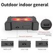 2Pcs Solar Powered Nocturnal Animal Repeller, Animal Repeller Flashing LED Lights Motion Detection, Nighttime Animal Deterrent Light, Cat Repellent, Ultrasonic Fox Repellent, Rat repellent, Dog repellent