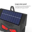 2Pcs Solar Powered Nocturnal Animal Repeller, Animal Repeller Flashing LED Lights Motion Detection, Nighttime Animal Deterrent Light, Cat Repellent, Ultrasonic Fox Repellent, Rat repellent, Dog repellent