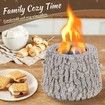 Indoor Tabletop Fire Pit Bowl, Mini Fire Pit Rubbing Alcohol Fireplace, Portable Ethanol Fire Pit, Table Top Fire Pit Bowl